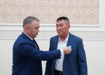 Передовиков водного хозяйства отметили наградами в Жетiсу