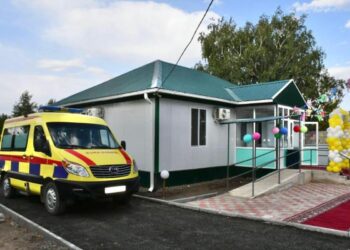 Новые объекты здравоохранения строят в Алакольском районе