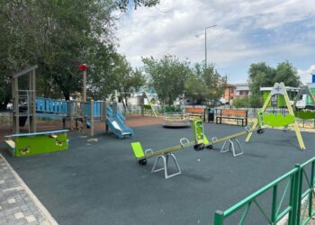 83 детские площадки строят и благоустраивают в Жетiсу