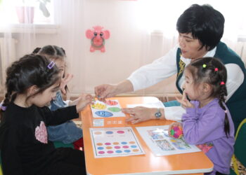 Дети с повышенными потребностями из Каратальского района