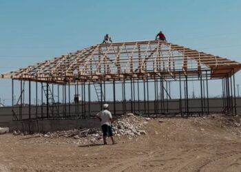 В Коксуском районе полным ходом идет строительство соцобъектов