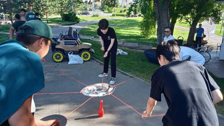 Формат тимбилдинга использовали для профилактики наркомании в Талдыкоргане