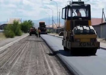 В Талдыкоргане активизировали ремонт дорог