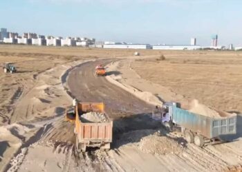 Идет реконструкция дороги «Алматы-Шелек-Хоргос» – граница РК «Нур Жолы»