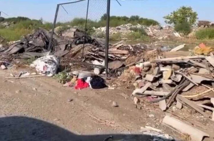 Большую стихийную свалку выявили в Ескельдинском районе