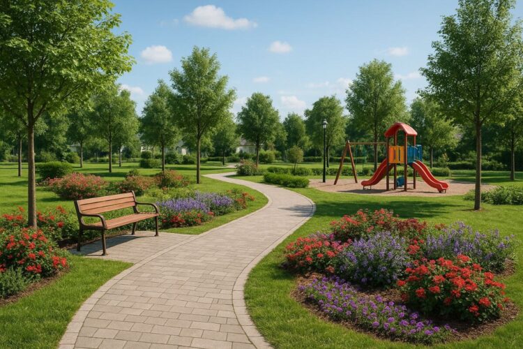 «Таза Қазақстан»: В одном из сёл Коксуского района появится новый парк