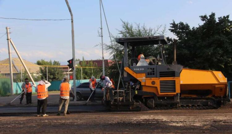 В Панфиловском районе преображаются дороги