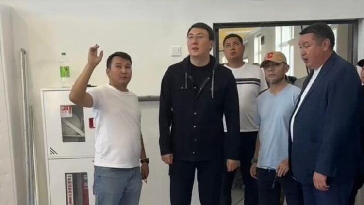 Строительные объекты в сфере образования проверили в Жетiсу