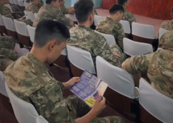 Пограничники Алакольского района против наркотиков и вредных привычек