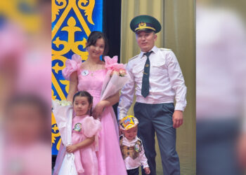 Семьи военнослужащих состязались в конкурсе «Мерейлі отбасы» в Жаркенте