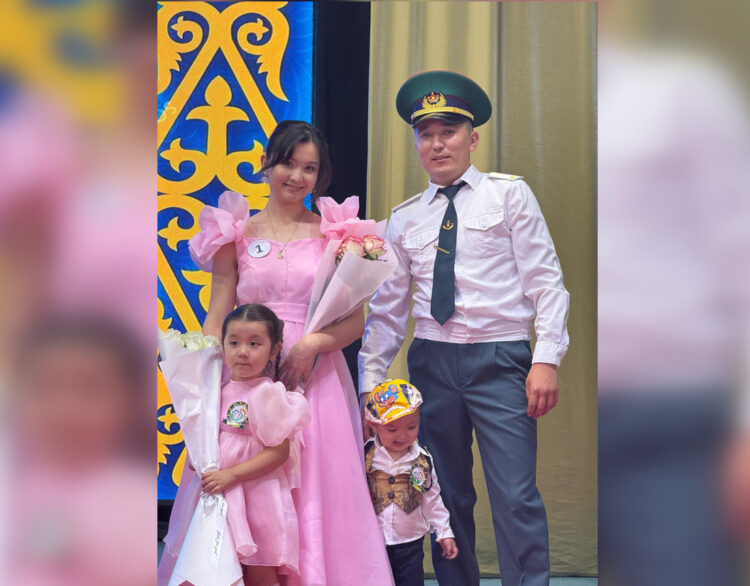 Семьи военнослужащих состязались в конкурсе «Мерейлі отбасы» в Жаркенте