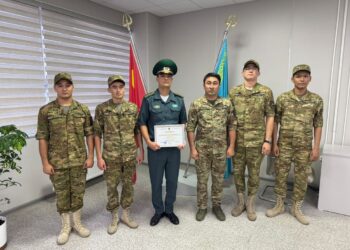 Лучшего специалиста пограничного контроля определили в Жетісу