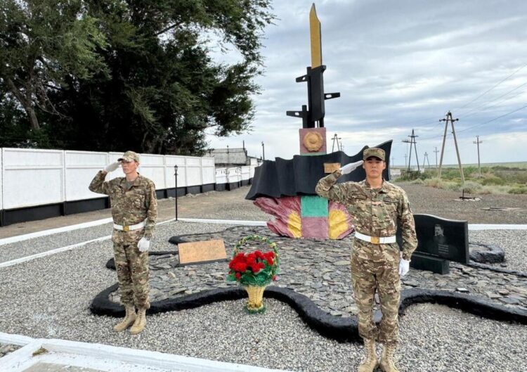 В Алакольском районе почтили память героев-пограничников