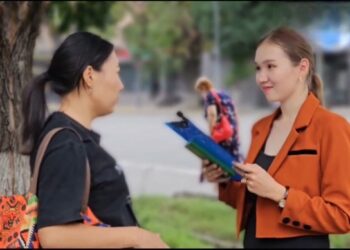 В Талдыкоргане прошла акция, приуроченная 180-летию Абая