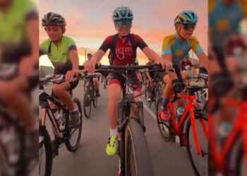 Всемирному дню борьбы с рабством посвятили велопробег в Талдыкоргане