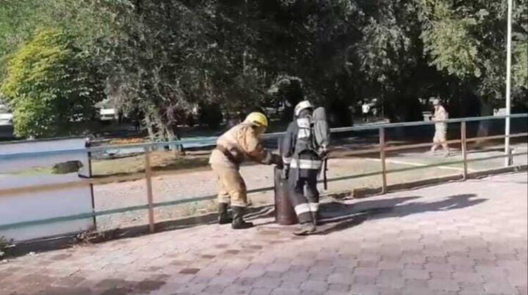 Пожар ликвидирован в летней донерной в Талдыкоргане