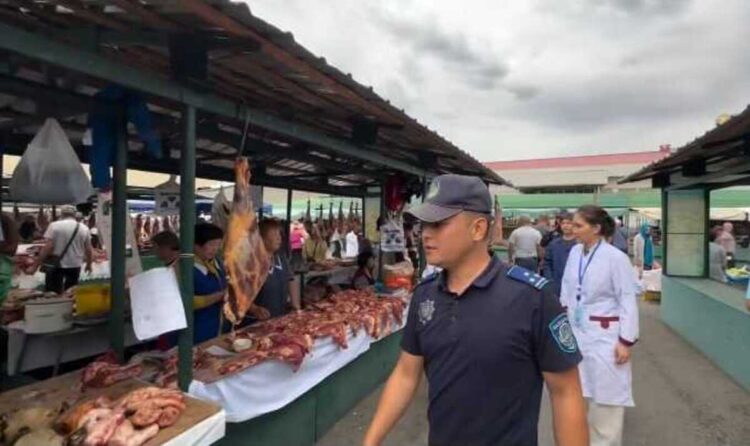 Торговцев мясом проверили в Талдыкоргане