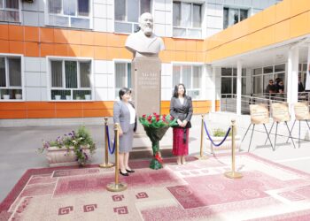 Вечер памяти Абая состоялся в одноимённой школе Талдыкоргана