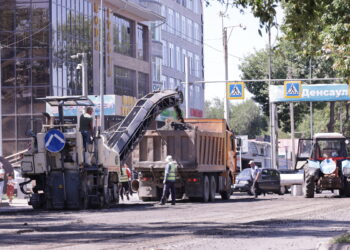 Как обновляют улицы Талдыкоргана