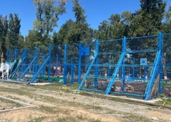 «Таза Қазақстан»: Парк «Жеңіс» благоустраивают в Ескельдинском районе