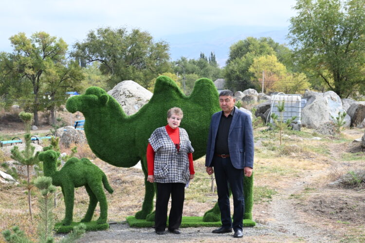 В Саркане открыли уникальный ландшафтный парк