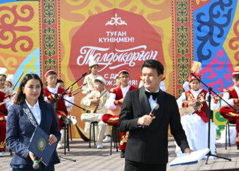 Талдыкорган пышно отпраздновал день рождения