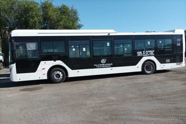 В Талдыкоргане запустили экологичный общественный транспорт