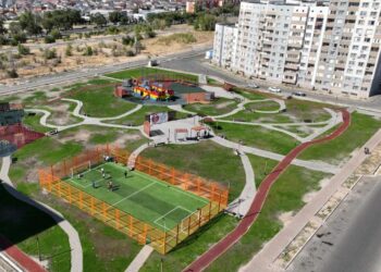 Новый парк появился в Талдыкоргане