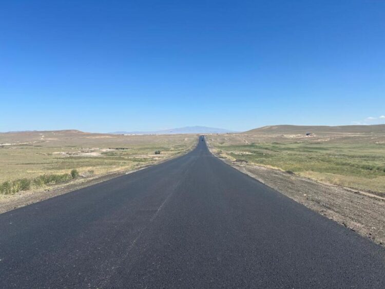 В Кербулакском районе осенью завершатся масштабные дорожные работы