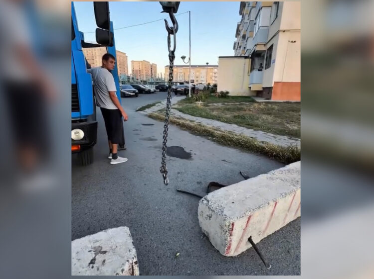 В Талдыкоргане провели разъяснительную работу по проблеме шлагбаумов