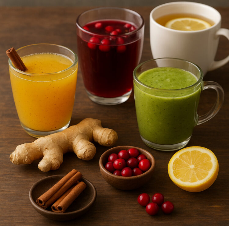 4 лучших напитка для укрепления иммунитета осенью