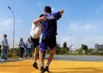 Известные спортсмены поделились опытом с молодежью в рамках акции «Чемпион рухы»