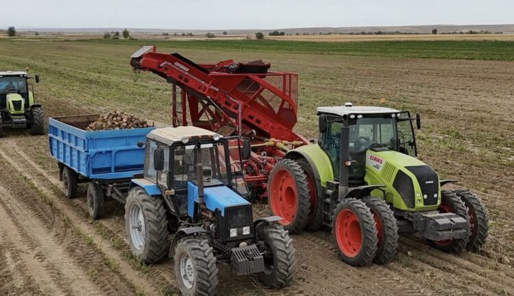 В Сарканском районе стартовала уборка сахарной свеклы