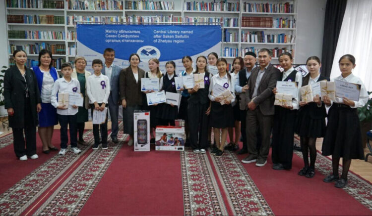 Конкурс юных книгочеев прошел в Талдыкоргане