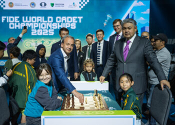 FIDE World Cadet Chess Championships 2025 стартовал в Казахстане