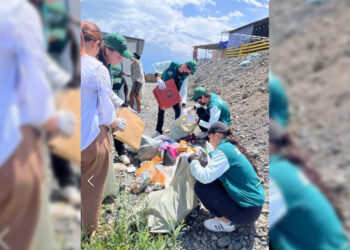 Очередную экоакцию инициировали на побережье Алаколя