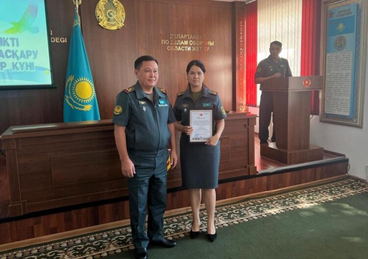 День органов местного военного управления отметили в Жетісу