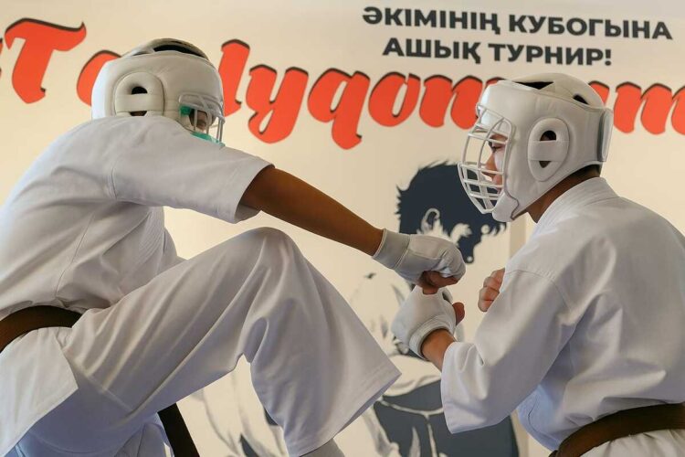Юные каратисты оспаривали пальму первенства в Талдыкоргане