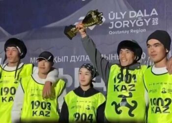 Жетысусцы показывают мастерство в конном марафоне в Костанае