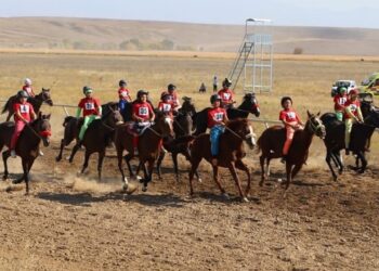 Победителей праздничной байги определили в Талдыкоргане