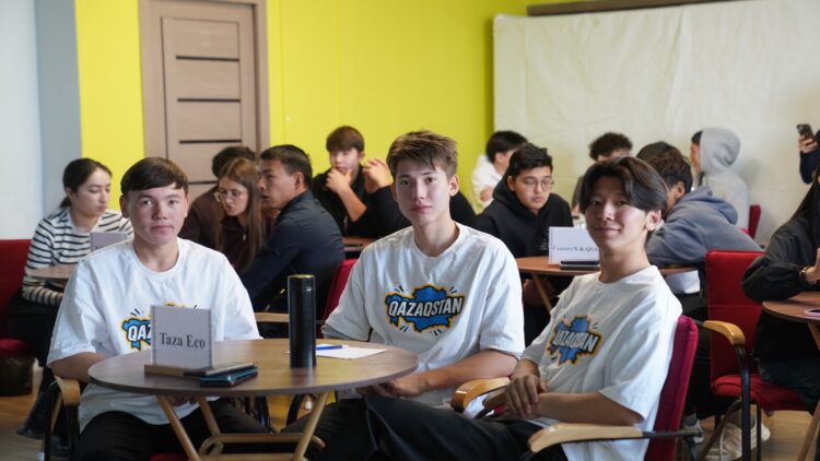 Талдыкорганская молодежь сошлась в битве умов «Qazaq IQ»