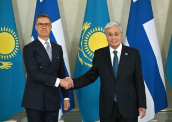 Глава государства встретился с Президентом Финляндии