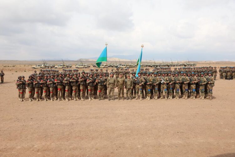 В Жетісу состоялись учения «Десант-2025»