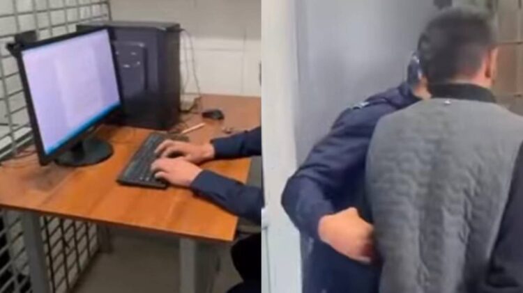 Пьяного автоугонщика задержали в Жаркенте