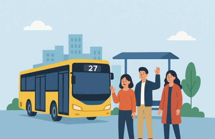 Талдыкорганцы поблагодарили местные власти за новый автобусный маршрут №27