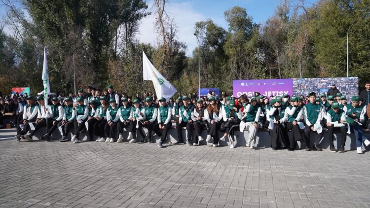 В Жетісу завершился XXI трудовой сезон отрядов «Жасыл ел»