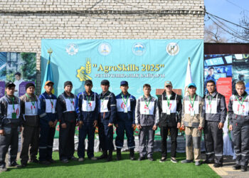 Студент Бастобинского сервисно-технического колледжа признан лучшим на «AgroSkills-2025»