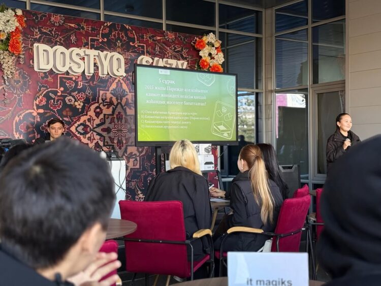 Талдыкорганская молодежь объединилась ради чистой планеты