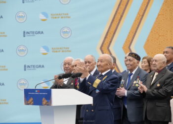 Ветеранов-железнодорожников чествовали в Алакольском районе