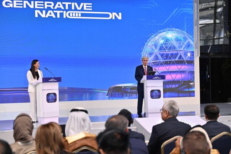 Президент Казахстана выступил на форуме Digital Bridge в Астане